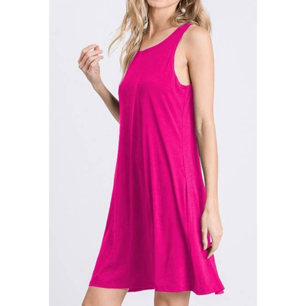 BomBom boutique brand casual sleeveless dress